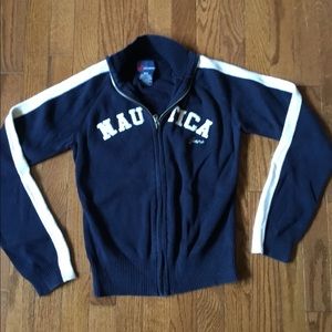 Nautical Blue sweat jacket, size M